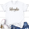 Blondie Graphic Tee, Proudly Printed In The USA, Tee Gray / White, #sassy #cute #colorprint Hoodie, Sweatshirt