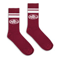 Dr Pepper Soda Logo Crew Socks - Burgundy/White T-Shirts, Hoodie, Sweatshirt | GrindPrints.com