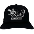 Who Is Mike Jones Custom Embroidered Black Snapback Blockhead T-Shirts, Hoodie, Sweatshirt | GrindPrints.com