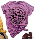 Whoop There it is T-Shirt Funny Sarcastic Tshirt Funny Whoop Tee Retro Whoop Shirt Soft Print T-Shirt Sublimation Print...