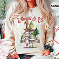 Whoville & Co. Sweatshirt, Grinchy Cindy Lou and Max Christmas Sweatshirt, Whoville University Tee, Funny Christmas Gift...