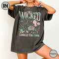 Wicked Change For Good Shirt, Defy Gravity Broomstick Magic Wand, Wizard Movie Fan Shirt, Wicked Musical Fan Gift Hoodie,...