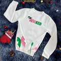 Wicked Side Bow Embroidery Sweatshirt, Christmas Movie Side Bow Embroidery Shirt Hoodie | GrindPrints.com