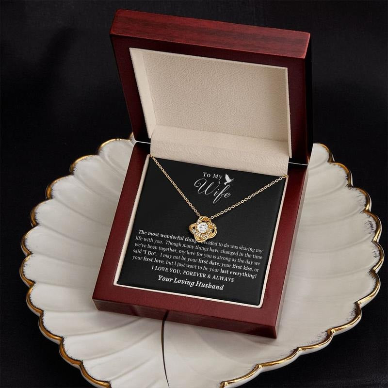 Wife's Delight, Christmas, Anniversary, Birthday, or Just Because - A Thoughtful Necklace to Express Your Love....