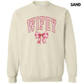 Wifey Red Ginger Jar Florals Sweatshirt 'NLB' T-Shirts, Hoodie | GrindPrints.com