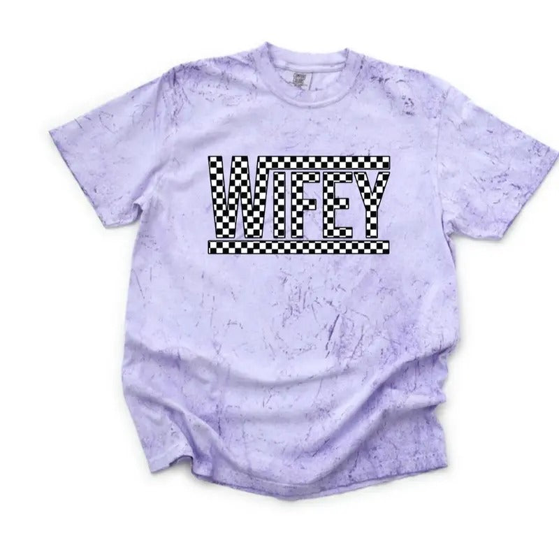Wifey short sleeve tee Hoodie, Sweatshirt | GrindPrints.com