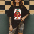 Wild Card Tee, graphic tees women, western outfits women, western tops clothing, rodeo cowgirl outfits women, country...