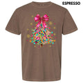 Wild Colors Christmas Tree Comfort Colors T-Shirt 'NLB' Hoodie, Sweatshirt | GrindPrints.com