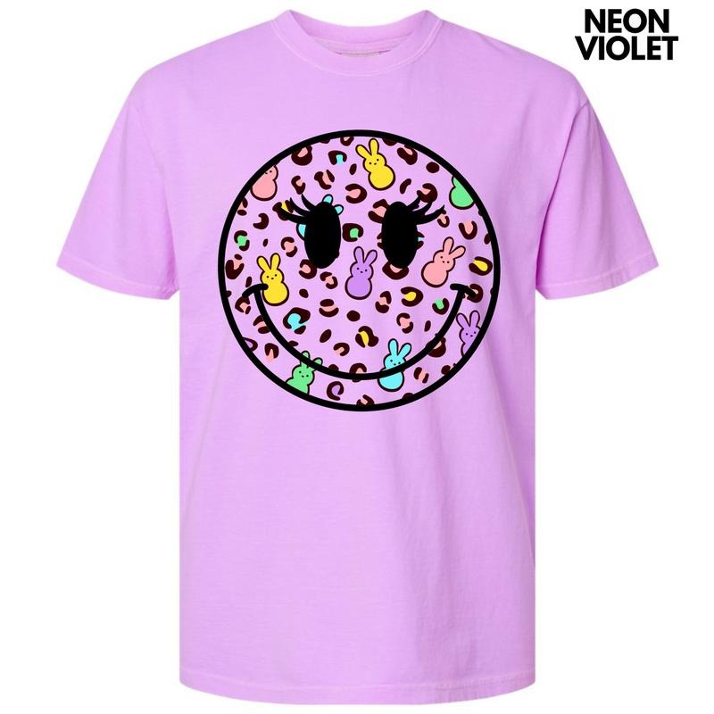 Wild Peeps Happy Face Comfort Colors T-Shirt 'NLB' Hoodie, Sweatshirt | GrindPrints.com
