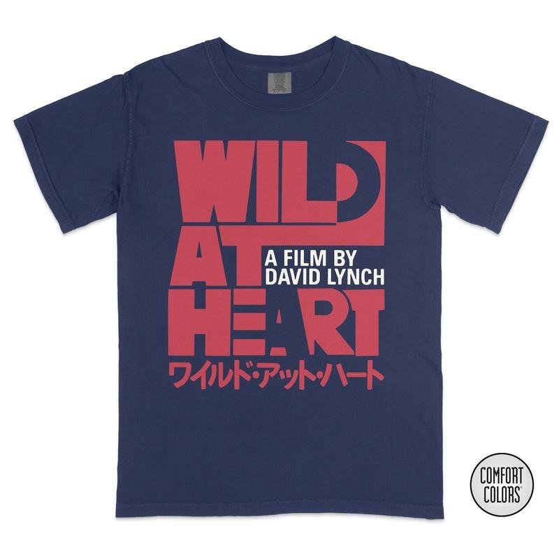 Wild at Heart Japanese Laserdisc Typography Shirt- David Lynch - Japanese laserdisc art Hoodie, Sweatshirt | GrindPrints.com