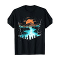Wildlife Mountain and River Outdoor Nature Full Moon Forest T-shirt -100% cotton Made in USA Hoodie, Sweatshirt