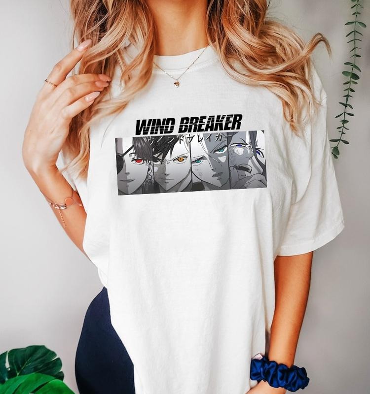 Wind Breaker Characters T-shirt, Sweatshirt, Hoodie | GrindPrints.com