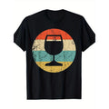 Wine Connoisseur Vintage Retro Wine Glass T-Shirt - Made in USA Hoodie, Sweatshirt | GrindPrints.com