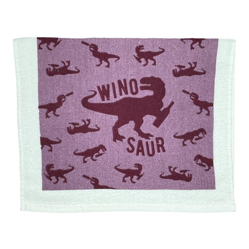 Winosaur Funny Wine Lovers Dino Tea Towel Funny Dish Towels Soft Adsorbent Tea Towel T-Shirts, Hoodie, Sweatshirt