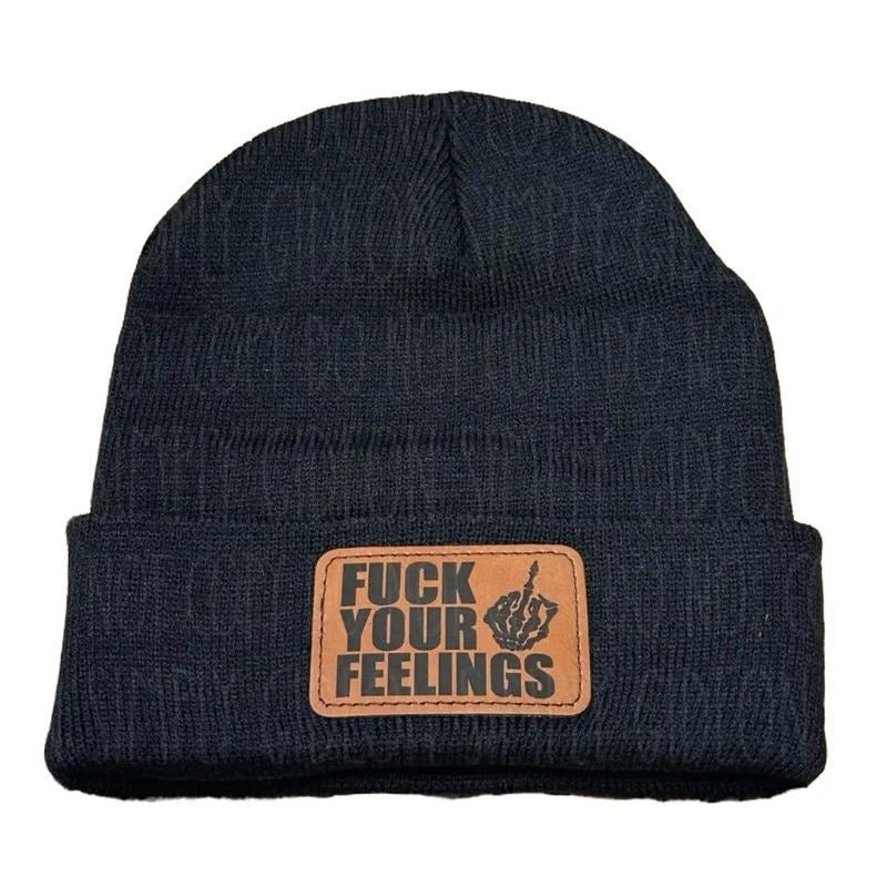 Winter Fashion Accessory: Your Feelings Beanie, Cozy and Stylish Design T-Shirts, Hoodie, Sweatshirt | GrindPrints.com