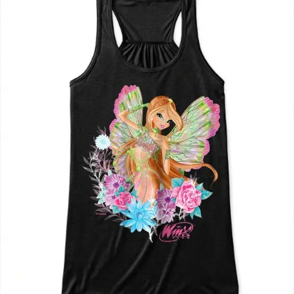 Winx Club Flora Dreamix Flowy Tank Top T-Shirts, Hoodie, Sweatshirt | GrindPrints.com