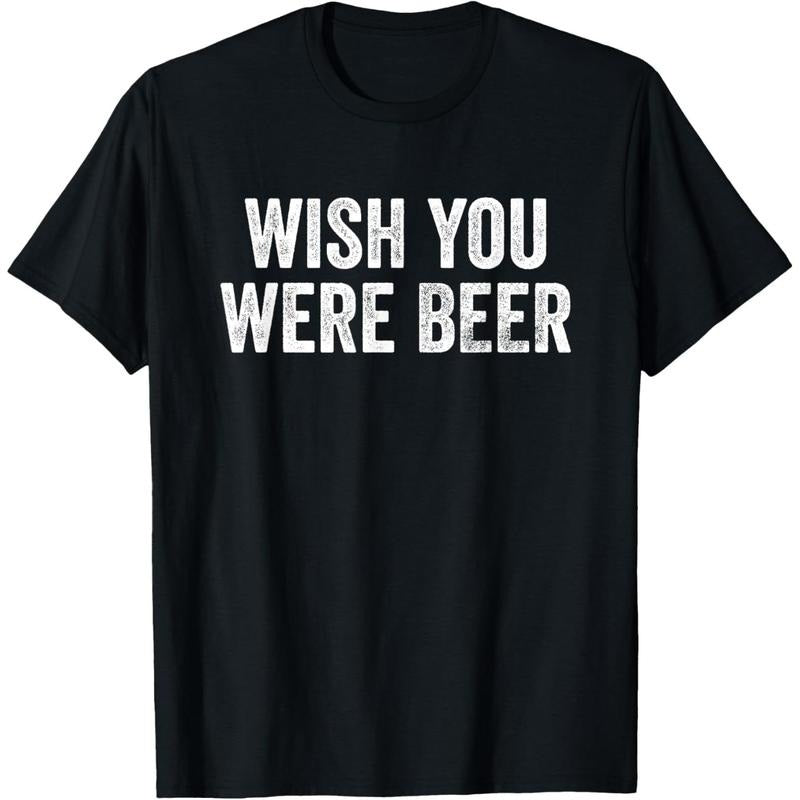 Wish You Were Beer Vintage Craft Beer Home Brewing Brewery T-Shirt  made in us Hoodie, Sweatshirt | GrindPrints.com