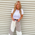 Wish You Were Here  Nude Color Block Pant T-Shirts, Hoodie, Sweatshirt | GrindPrints.com