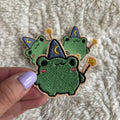 Wizard Frog Iron On Patch T-Shirts, Hoodie, Sweatshirt | GrindPrints.com