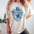Wizard House Family Blue Jean T-shirt, Wizarding School House Shirt, HP House Shirt, Wizard World Gift, Vintage Wizard...