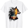 Wolf animal lovers, animal wolf T-Shirt Made in USA Hoodie, Sweatshirt | GrindPrints.com