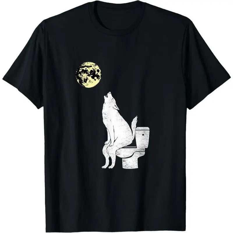Wolf Toilet Made USA T-Shirts, Hoodie, Sweatshirt