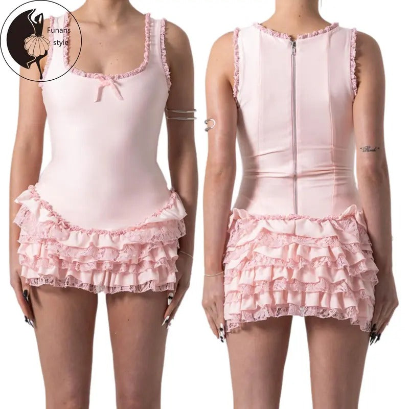 Women Bodysuit, Sleeveless Square Neck Lace PatchworkSummer Romper Clubwear T-Shirts, Hoodie, Sweatshirt | GrindPrints.com