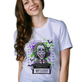 Beetlejuice Cartoon Mugshot T-Shirt for Men/Women Comfortable Cotton Top oogie boogie Womenswear Breathable Everyday Fit...