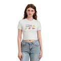 Women Crop Basic T-Shirts Summer Cute Shrimp Print Short Sleeve Tops for Streetwear Aesthetic Grunge Clothes Womenswear...