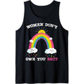 Women Dont Owe You Shit Positivity Feminist Shirt Tank Top MADE IN USA Hoodie, Sweatshirt | GrindPrints.com