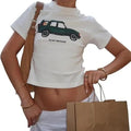Women Graphic Baby Tees Vintage Cute Aesthetic Tops Cotton Womenswear Hoodie, Sweatshirt | GrindPrints.com