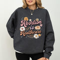 Women Healthcare Sweatshirt, Women's Rights Crewneck, Feminine Long Sleeved Pullover, Pro Choice Sweater, Women Outfits...