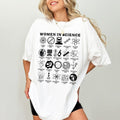 Women In Science Comfort Colors Shirt, Female Scientists Shirt, Feminist Graphic Tee, Woman's Inventions Clothing,...