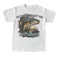 Women Want Me Fish Fear Me Vintage T-Shirt, Sarcastic T Shirt, Retro Drawing T Shirt, Meme T Shirt, Unisex Tee, Fisher...