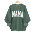 Women's "MAMA" Letter Print Round Neck Longsleeves Sweatshirt, Lady Casual Long Sleeve Crew Neck Pullover, Fall Clothes...