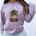 Women's Bow & Tequila Print Drop Shoulder Shirt Sweatshirt Hoodie | GrindPrints.com