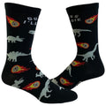 Guess I'Ll Die Socks Funny Dinosaur Extinction Meteor Novelty Footwear Funny Socks Comfortable Fitted Spandex Cotton T-Shirts, Hoodie, Sweatshirt