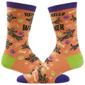 Happy Hallowiener Socks Funny Halloween Pet Dog Puppy Dachshund Lover Footwear Funny Socks Comfortable Fitted Spandex Cotton T-Shirts, Hoodie, Sweatshirt