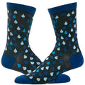 Women's I Cry At Work Socks Funny Emotional Office Humor Novelty Footwear Funny Graphic Socks Comfortable Fitted Spandex...