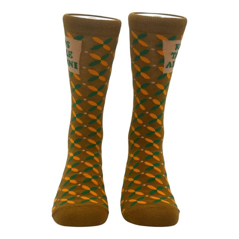 Women's Kids Table Alumni Socks Funny Sarcastic Graphic Novelty Footwear For Ladies Funny Graphic Socks Comfortable...