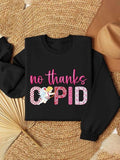 Women's Letter Print Round Neck Pullover, Fashion Casual Crew Neck Sweatshirt for Daily Holiday Outdoor Wear, Women...