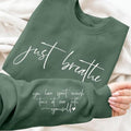 Women's Letter Print Round Neck Sweatshirt, Casual Long Sleeve Crew Neck Pullover for Spring & Fall, Fashion Women's Top...