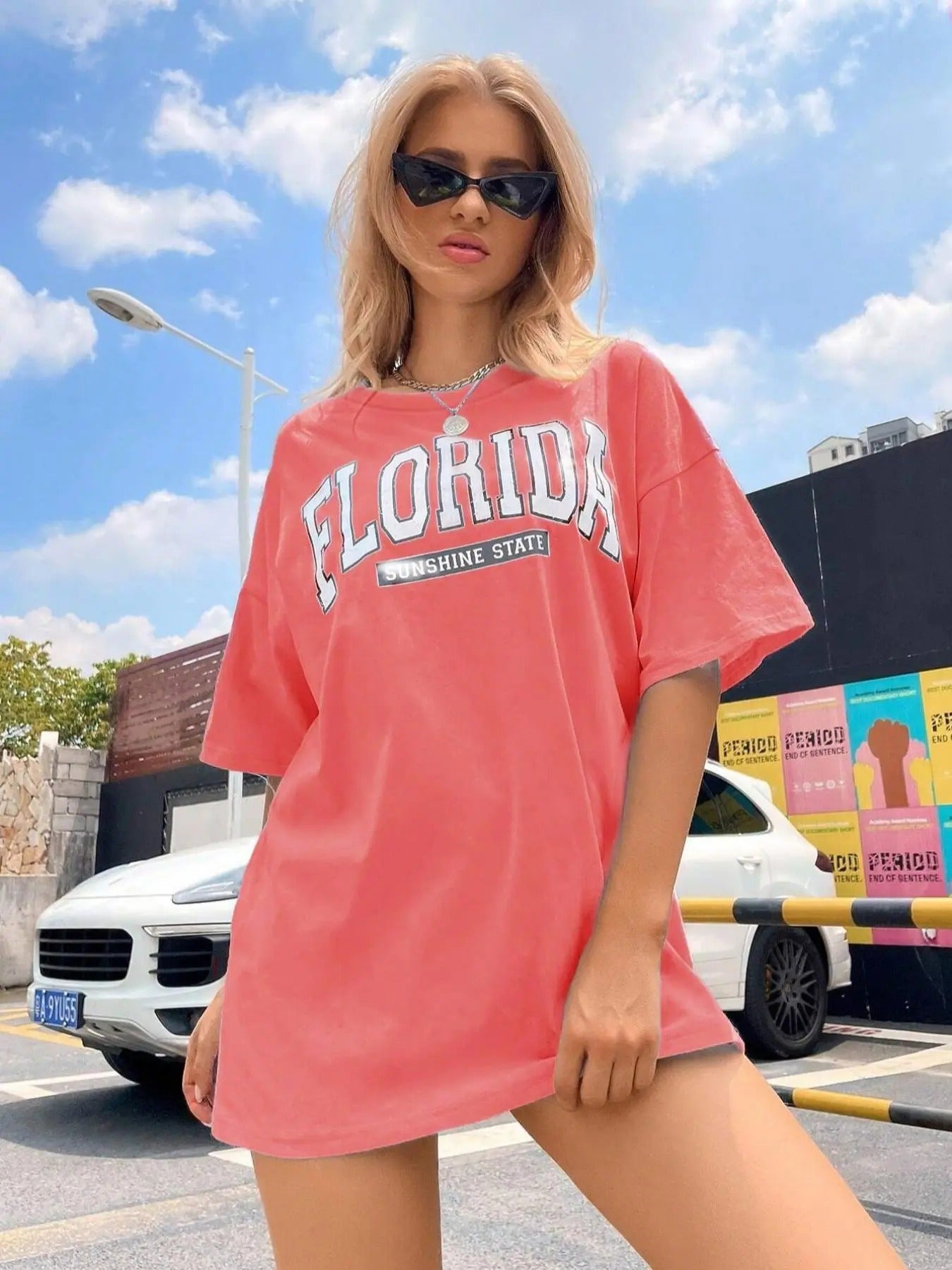Letter Print Round Neck Casual Half Sleeve Summer Top Daily T-Shirts, Hoodie, Sweatshirt