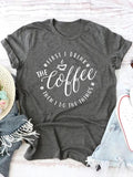 Women's Letter Print Round Neck Tee, Summer Clothes Women, Fashion Casual Short Sleeve Crew Neck Graphic T-Shirt for...