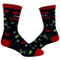 Women's Mama Needs A Cocktail Socks Funny Mothers Day Drinking Liquor Graphic Novelty Footwear Funny Graphic Socks...
