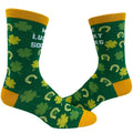 Women's Me Lucky Socks Socks Funny Shamrock St Patricks Day Parade Irish Graphic Novelty Footwear Funny Graphic Socks...