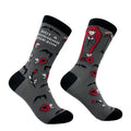 Women's Not A Morning Person Socks Funny Sarcastic Vampire Graphic Footwear Funny Graphic Socks Comfortable Fitted...