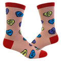 Women's Offensive Candy Heart Socks Funny Valentines Day Insult Graphic Novelty Footwear Funny Graphic Socks Comfortable...