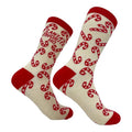 Women's Santas Favorite Ho Socks Funny Offensive Xmas Novelty Footwear Funny Graphic Socks Comfortable Fitted Spandex...