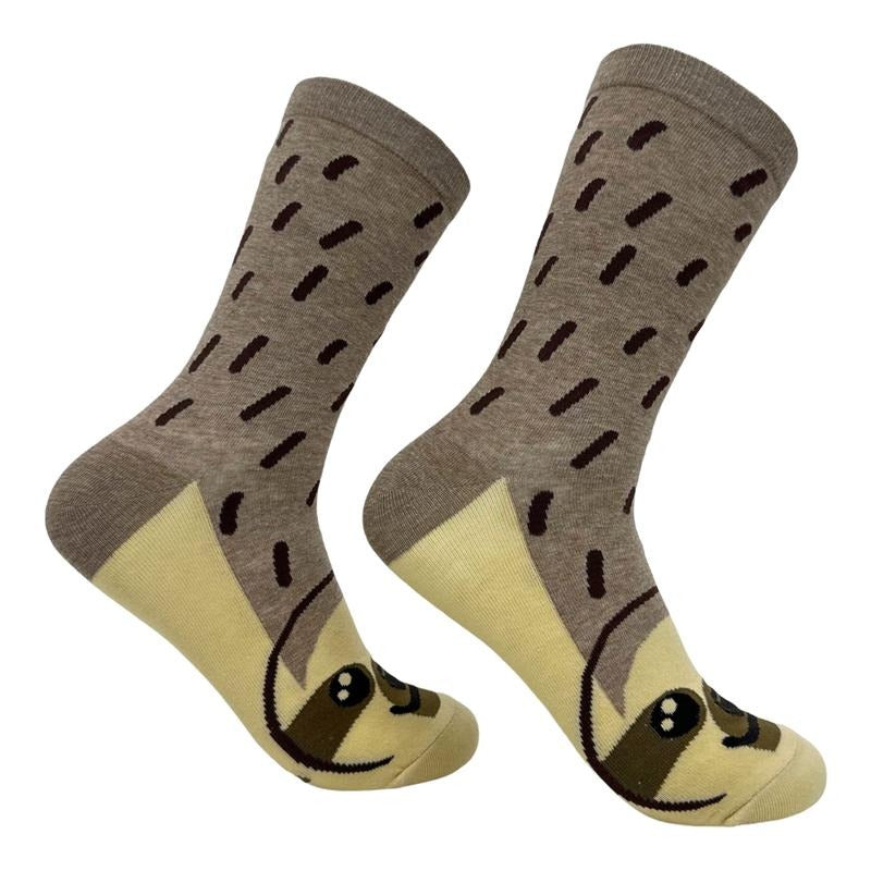 Women's Sloth Socks Funny Cute Cuddly Lazy Mammal Footwear Funny Graphic Socks Comfortable Fitted Spandex Cotton...